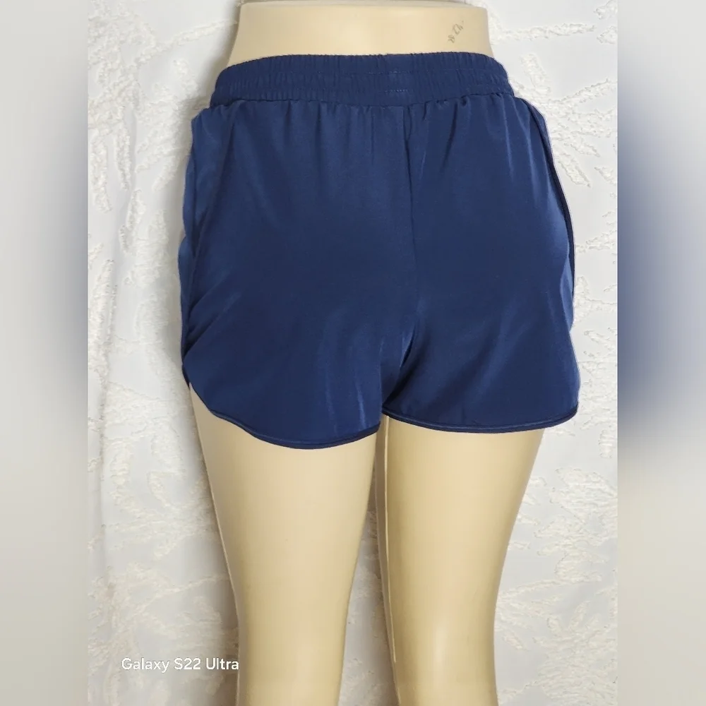 Women's Navy Blue Shorts